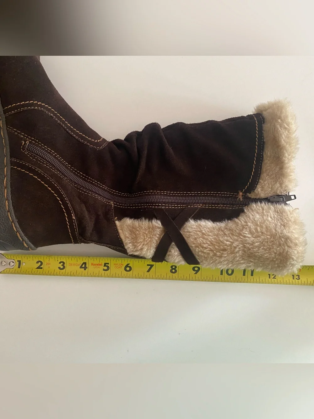 St.John’s Bay Brown Suede Winter Boots NWOT